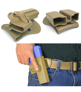 copy of Professional polymer holster for Beretta 92 98 Glock 17 19 and 1911 series