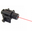 Punto luce laser rosso classe II full metal per slitta weaver per pistola carabina