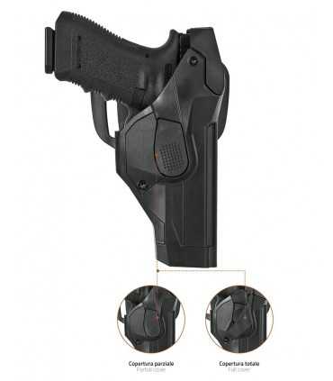 DCH8 - Duty "CAMA" Holster: professional polymer injection molded holster