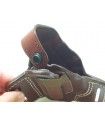 F1 - Belt leather holster uncovered full barrel with quick release