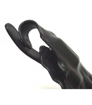 F1 - Belt leather holster uncovered full barrel with quick release