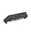 Coltello tascabile M9 colore NERO con lama in acciaio INOX