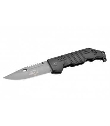 Coltello tascabile M9 colore NERO con lama in acciaio INOX