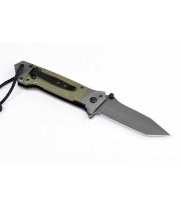 Coltello militare da Tasca Tascabile Molto Robusto modello DA35 con lama in Acciaio INOX