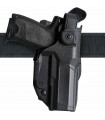 Professional Duty Holster in Injected Polymer with 5 retention levels