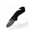 Coltello POLICE RAPTOR Mini Tascabile ACCIAIO INOX TAGLIACAVI FRANGIVETRO