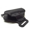Professional concealment holster in Polyform and “Rubber-Tech”