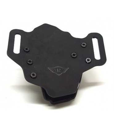 Professional concealment holster in Polyform and “Rubber-Tech”