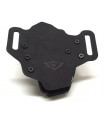 Professional concealment holster in Polyform and “Rubber-Tech”
