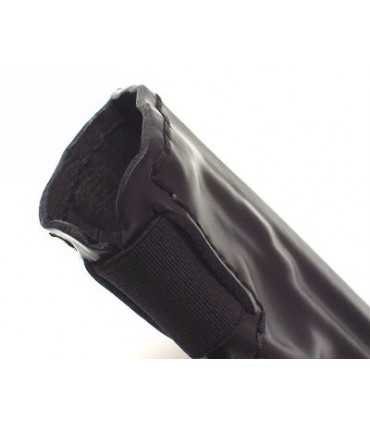 FD1 - Belt leather holster uncovered full barrel