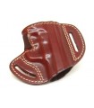 FD1 - Belt leather holster uncovered full barrel