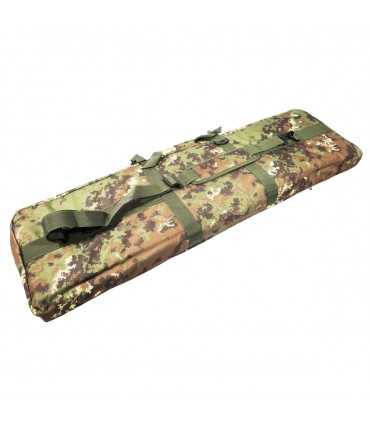 Borsa Fodero Custodia porta Fucile o Carabina con Sistema Molle e due grandi scomparti da 105 e 65 cm