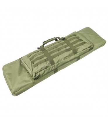 Borsa Fodero Custodia porta Fucile o Carabina con Sistema Molle e due grandi scomparti da 105 e 65 cm