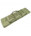Borsa Fodero Custodia porta Fucile o Carabina con Sistema Molle e due grandi scomparti da 105 e 65 cm