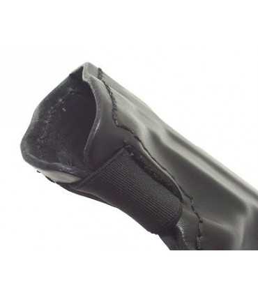 FD1 - Fondina in cuoio a canna scoperta con ritenzione ad elastico