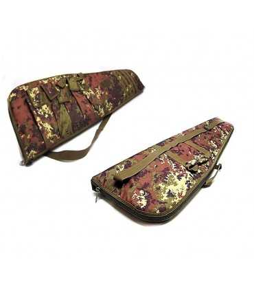 Borsa Fodero Custodia porta Fucile o carabina con 4 Tasche esterne e sistema molle 118 cm