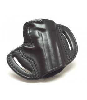 FD1 - Belt leather holster uncovered full barrel