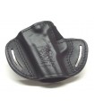 FD1 - Belt leather holster uncovered full barrel