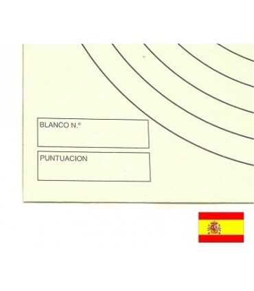PACKET 100 TARGETS 14x14 cm