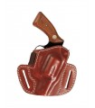FD1 - Belt leather holster uncovered full barrel