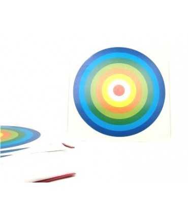 Bersaglio in cartone cm 35x35 per carabina aria compressa