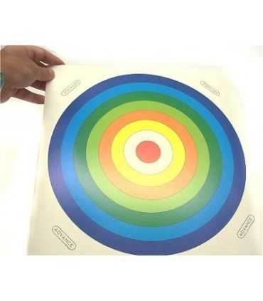 Bersaglio in cartone cm 35x35 per carabina aria compressa