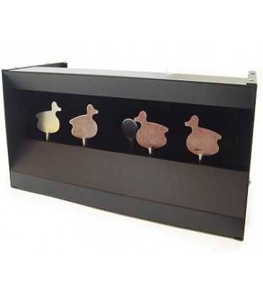 FIVE AIR GUN MAGNETIC SILHOUETTES