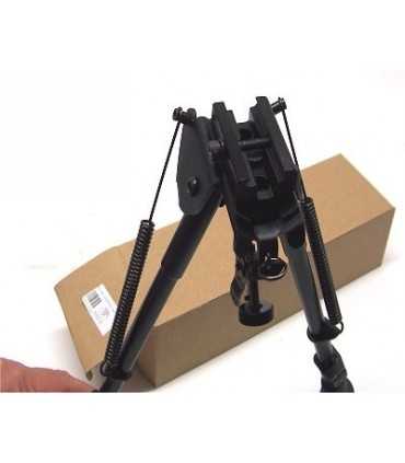 Bipiede telescopico basculante alto cm 21-35 per carabina