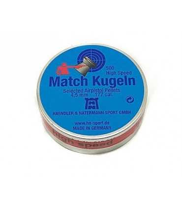 Pallini H&N Match Kugel 4,49 per pistola aria compressa
