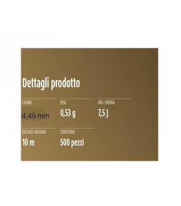 Pallini H&N Match Kugel 4,49 per pistola aria compressa