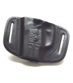 FB1 - Belt leather holster uncovered full barrel
