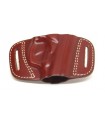 FB1 - Belt leather holster uncovered full barrel