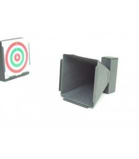 Porta bersaglio imbuto 14X14 raccoglitore per pallini