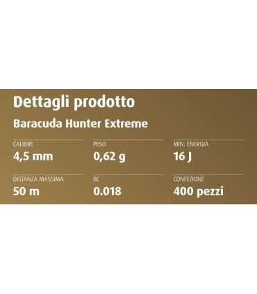 H&N Baracuda Hunter Extreme.177 or .22 cal - Air gun pellet with tremendous shock effect
