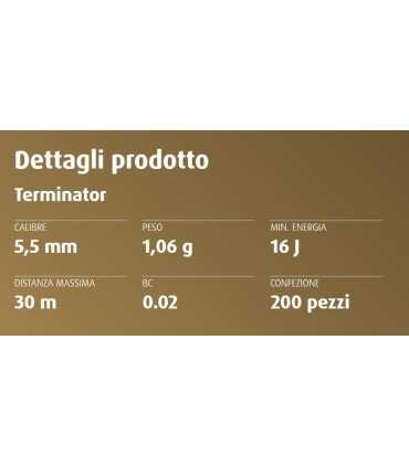 Terminator.22 cal. 4,5 mm Air gun pellet with excellent expansion