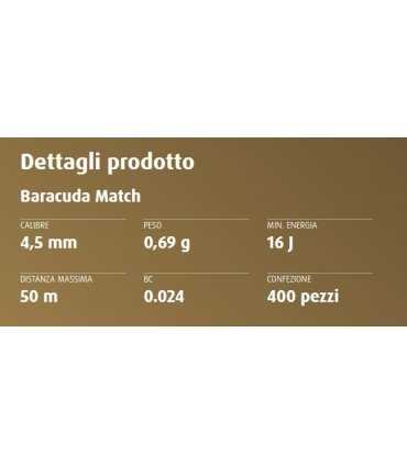 H&N Baracuda Match.177 or .22 cal. Air gun pellet for long ranges