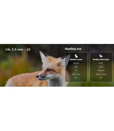 H&N Field Target Trophy .177 or .22 cal. Medium-weight, extremely accurate competition pellet