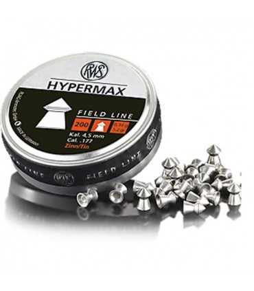 Pallini RWS Hypermax calibro 4,5 o 5,5 mm senza piombo in lega di stagno