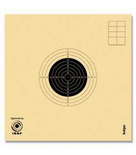 PROFESSIONAL KRUGER AIR CARABINE CARDOBOARD TARGET CM 10x10