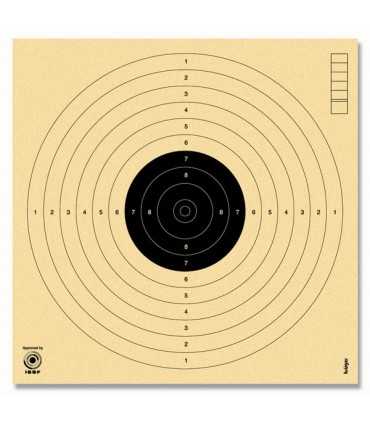 Bersaglio Kruger cartone cm 17X17 numerato per aria compressa
