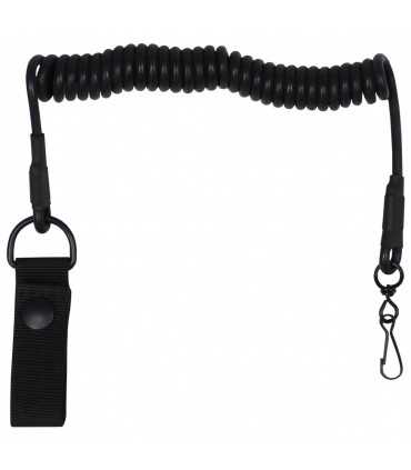 Lanyard, black, with carabiner