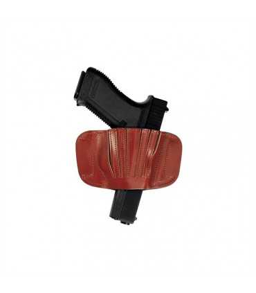 FA1 - Belt leather holster uncovered full barrel