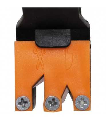 Knife Sharpener,"DUO", grip protection, black