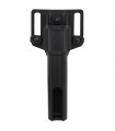 Telescope Baton Holder, rotatable, black, for belt