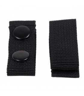 Set 4 Distanziali in cordura neri distanziale passante nero x cintura cinturone