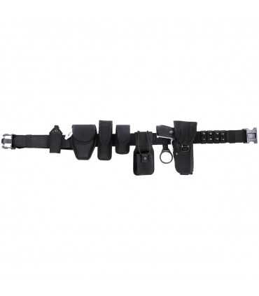 Cinturone Completo di fondina porta manette torcia accessori MFH Security GPG