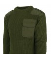 Pullover NATO COMMANDO con taschino, spalline e protezione sui gomiti