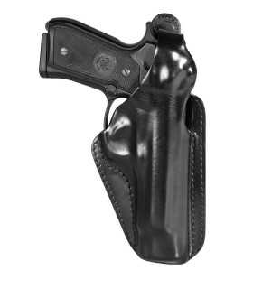 FT1 - Fondina in cuoio sformato da cintura con passante in polimero