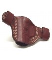 FV1 - Open leather snap holster