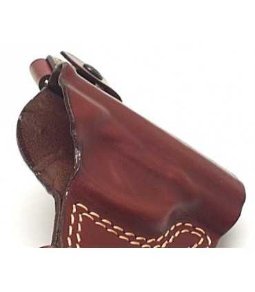 FV1 - Open leather snap holster